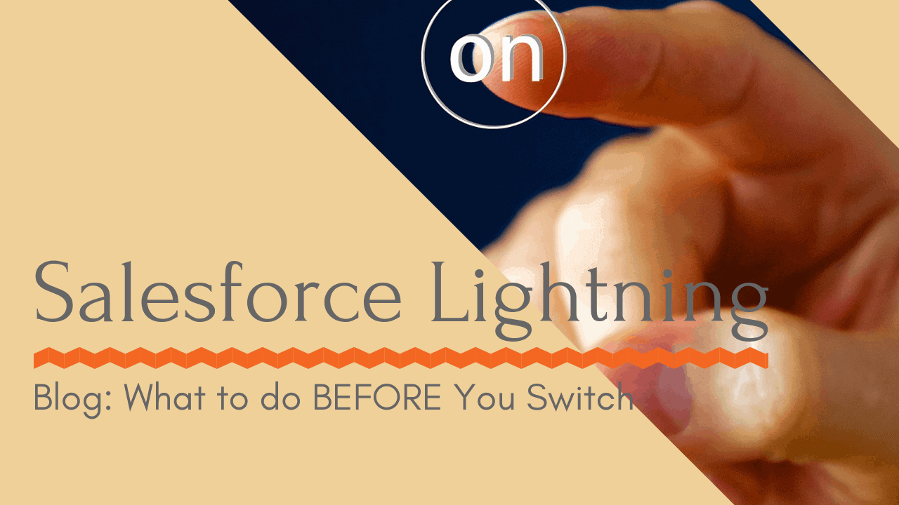 On Button Salesforce Lightning