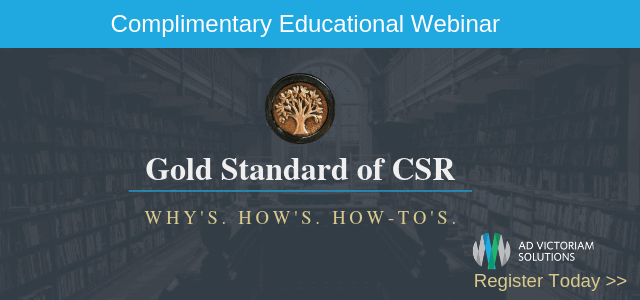Gold Standard of CSR Webinar