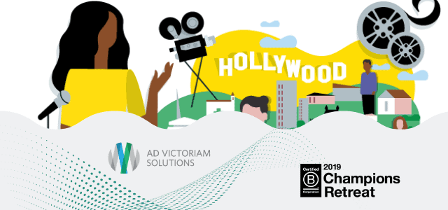 AdVic and BCorp Go Hollywood