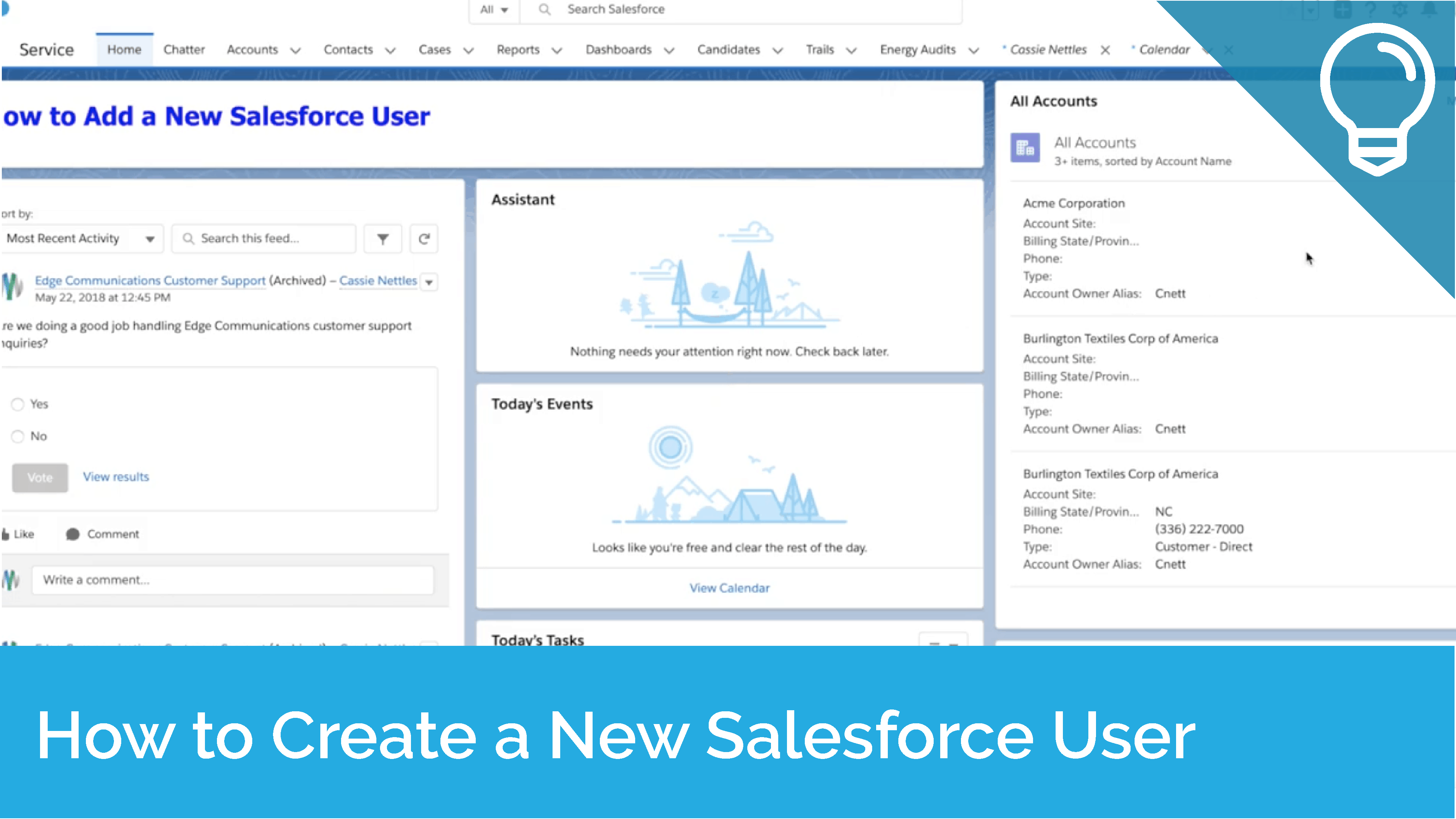 How to Create a New Salesforce User