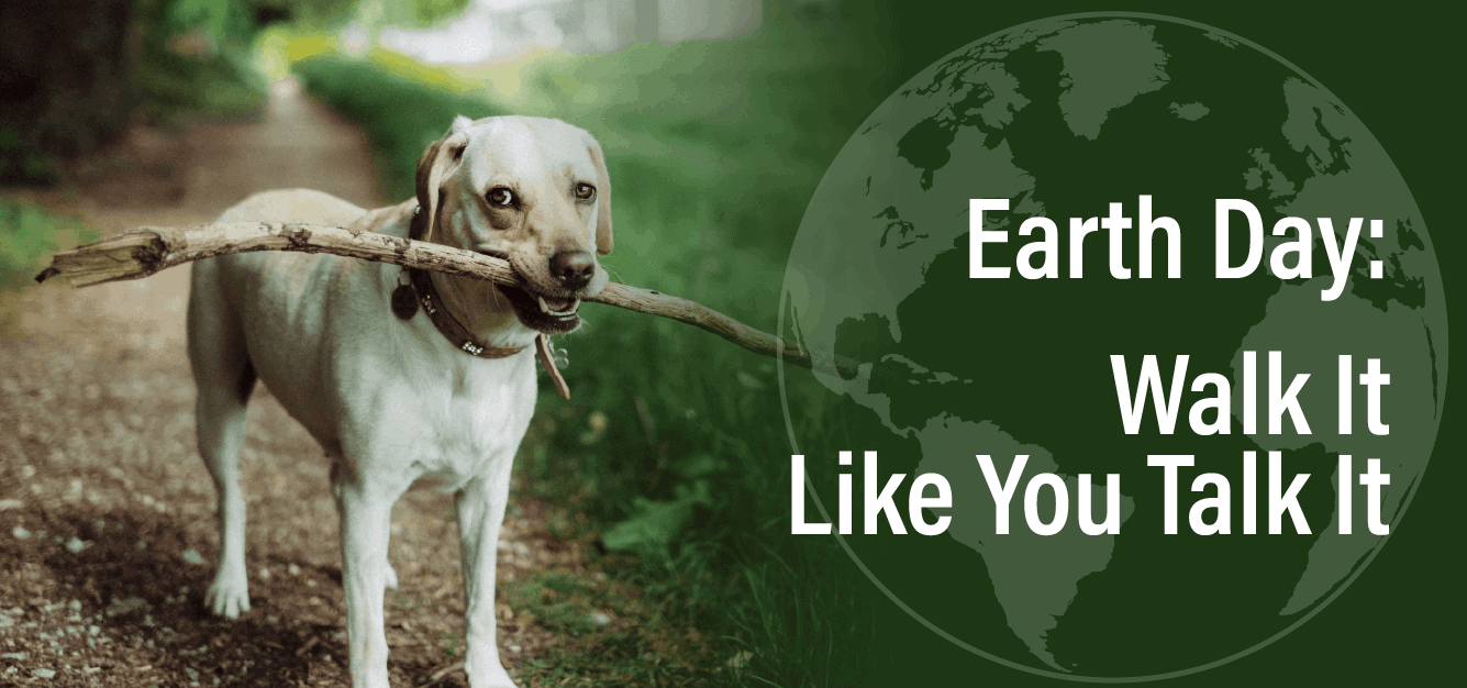 Earth Day: Walk It Like You Talk It