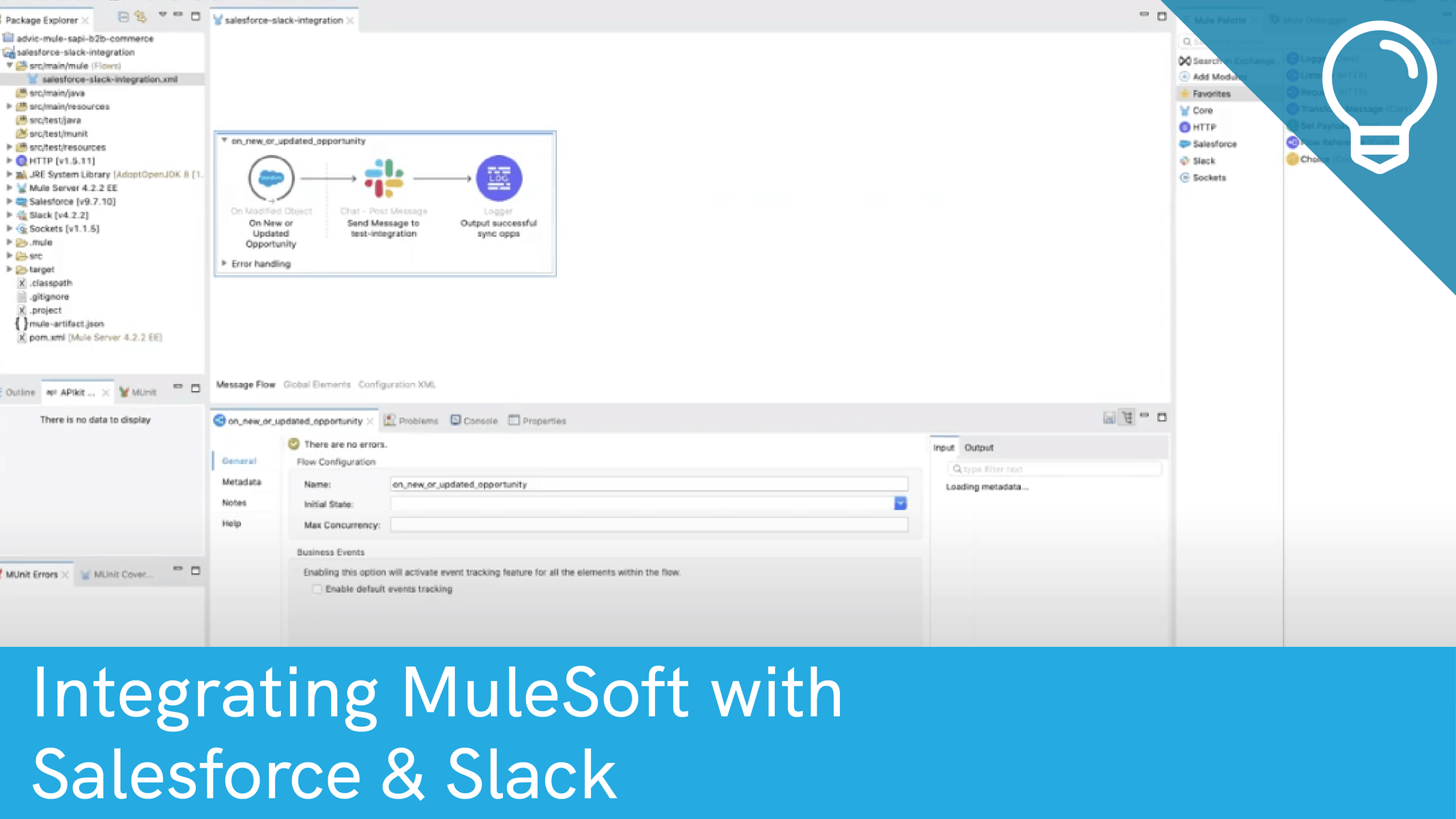 Integrating MuleSoft with Salesforce and Slack