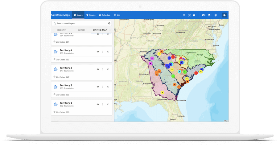 Salesforce Maps