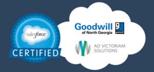 AdVic and Goodwill of North Georgia Team for Salesforce Training