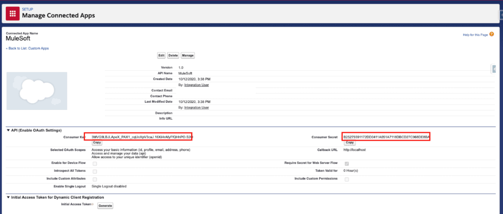 Set Up Your Salesforce Org for Integration with MuleSoft