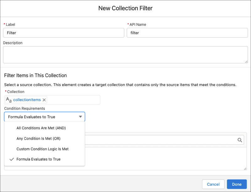 Salesforce Spring '22 Release - Filter Items