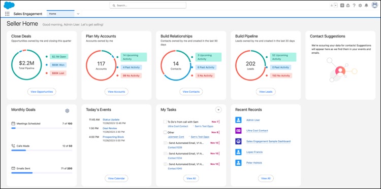 Salesfroce Spring '24 Release Notes - Ad Victoriam Salesforce Blog - Seller Home for Improved Sales Experience